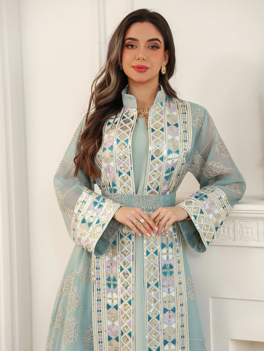 The Eid Ensemble – 2-Piece Kaftan Set for the Muslim Woman in America