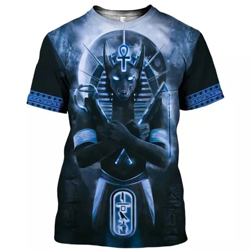 Eye of Horus 3D T-Shirt – Unisex Egyptian Pharaoh Print for Men, Women & Kids