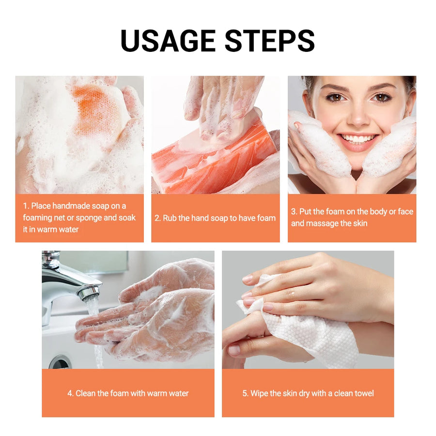 The Kojic Glow – Handmade Brightening Soap with Olive Oil & Glycerin (3.5oz)