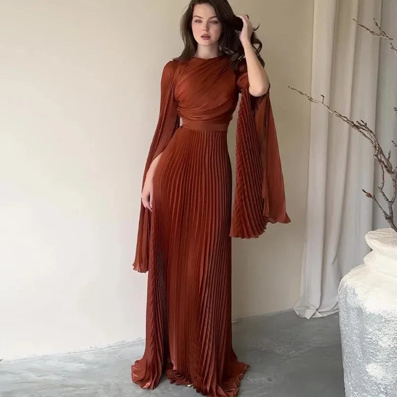 Eid Pleated – The Party Jalabiya for the Arab Woman in America