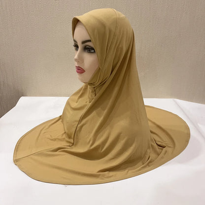 The Amira Pull-On Hijab – Full Coverage, Effortless Modesty