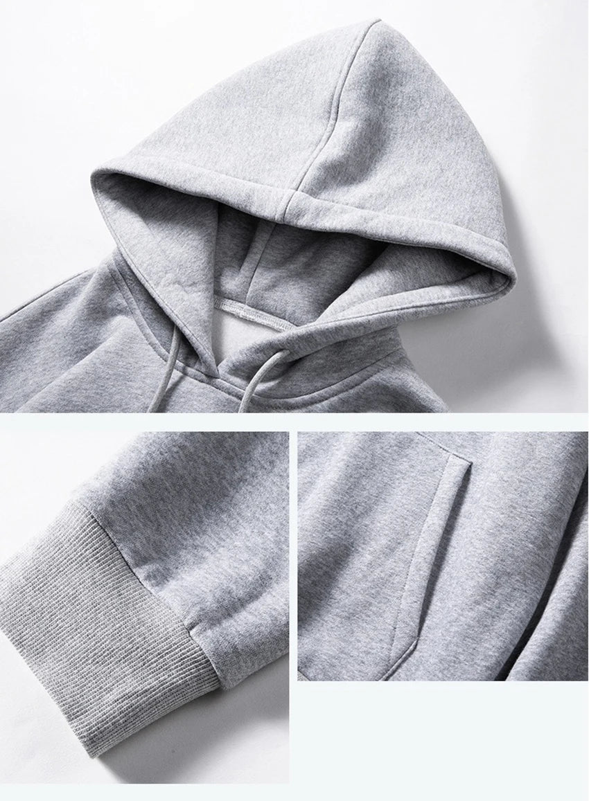 2025 Fashion Autumn Winter Syria Arabic Hoodie Double Sided Print Long sleeve Fleece Pullover Men Women Loose Unisex  Sweatshirt