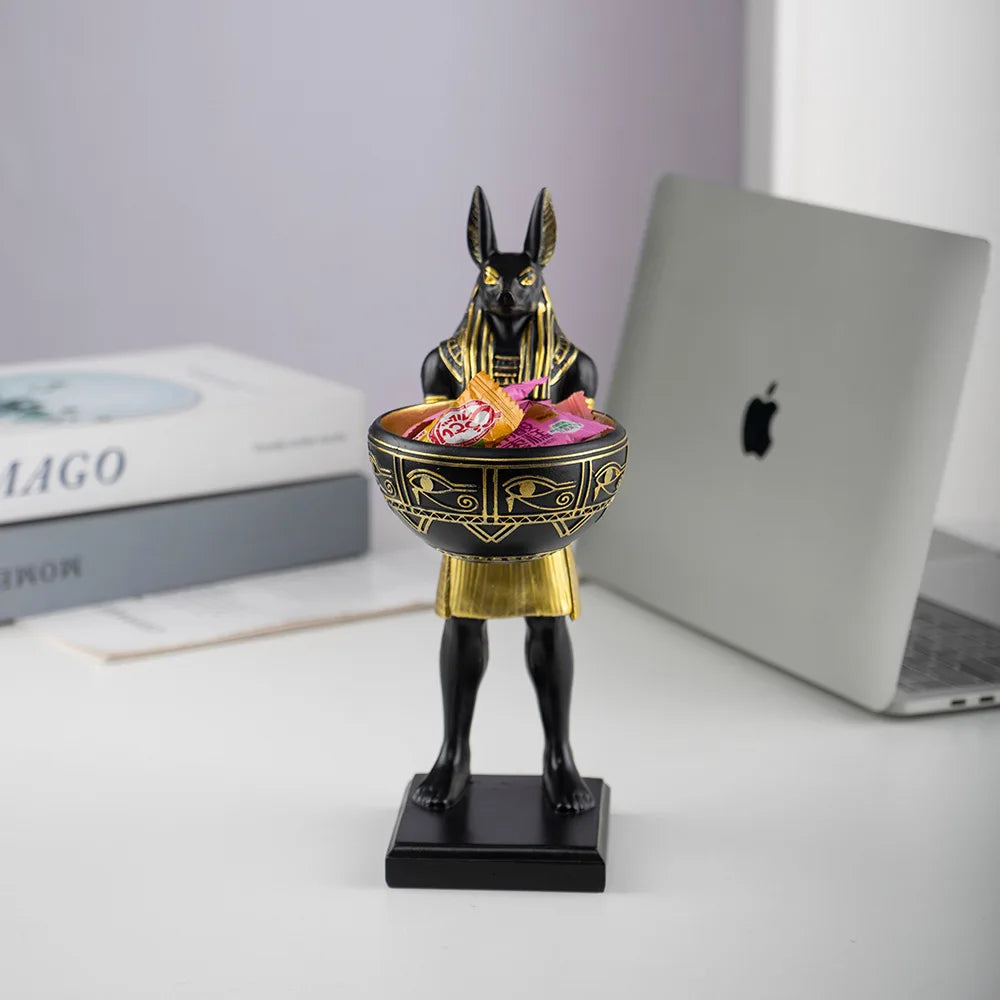 Anubis Guardian of Scales Resin Statue – Egyptian God Collectible Figurine