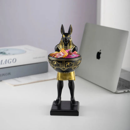 Anubis Guardian of Scales Resin Statue – Egyptian God Collectible Figurine