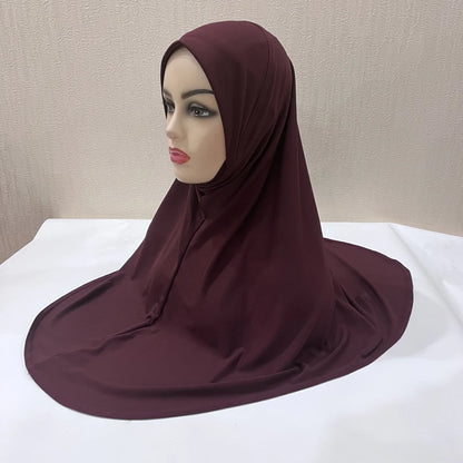The Amira Pull-On Hijab – Full Coverage, Effortless Modesty