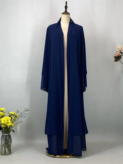 Ramadan Chiffon – The Open Abaya for the Muslim Woman in America
