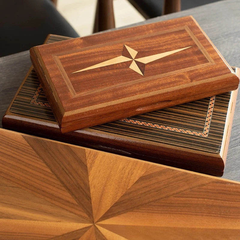 Solid Wood Backgammon Set - Educational Tabletop Board Game for Family Entertainment & Leisure