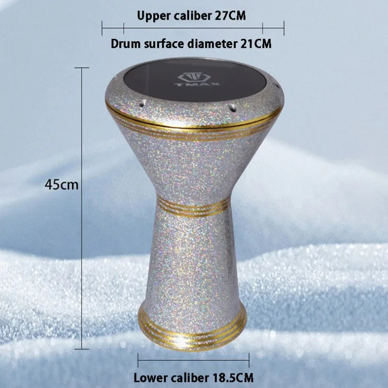 Aluminium Doumbek Professional Arabian Drum Djembe Belly Dance Handdrum Darbuka Handmade Accompaniment Instrument Percussion