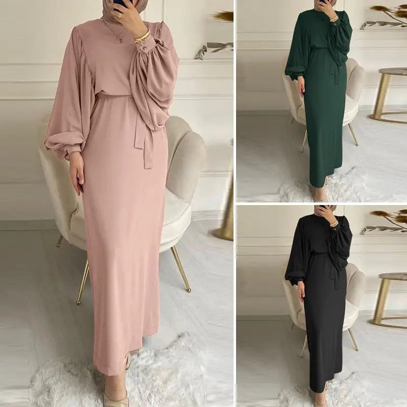 Lace & Legacy – Embroidered Party Abaya for the Arab Woman in America