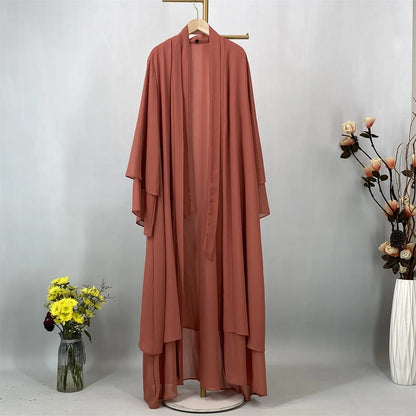 Ramadan Chiffon – The Open Abaya for the Muslim Woman in America