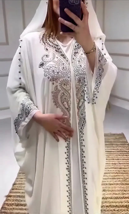 The Hooded Heritage – Luxury Boubou Ankara Plus Size Abaya