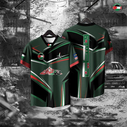 Palestine Free 3D T-Shirt – Men's & Kids' Streetwear, Harajuku Summer Tee