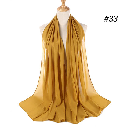 The Bubble Chiffon Hijab – Light as Air, Bold in Style