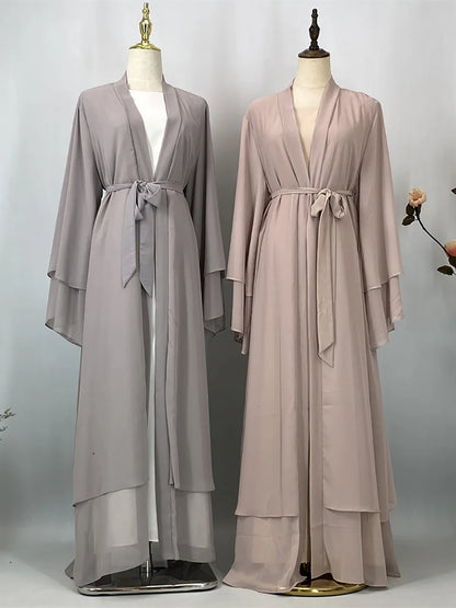 Ramadan Chiffon – The Open Abaya for the Muslim Woman in America