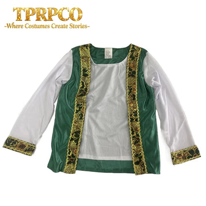 Purim halloween Party Aladdin Costumes Aladdin Lamp genie costume Adam prince Fantasia Arab Clothing boy Carnival