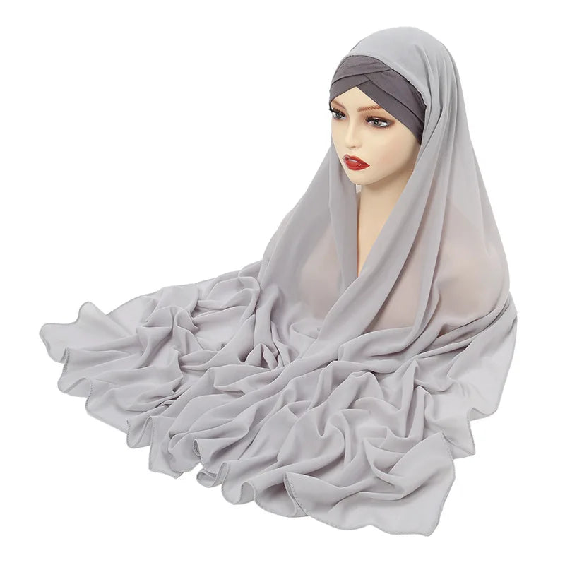 The Chiffon Hijab Set – Grace, Comfort, and Faith in Every Fold