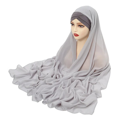 The Chiffon Hijab Set – Grace, Comfort, and Faith in Every Fold