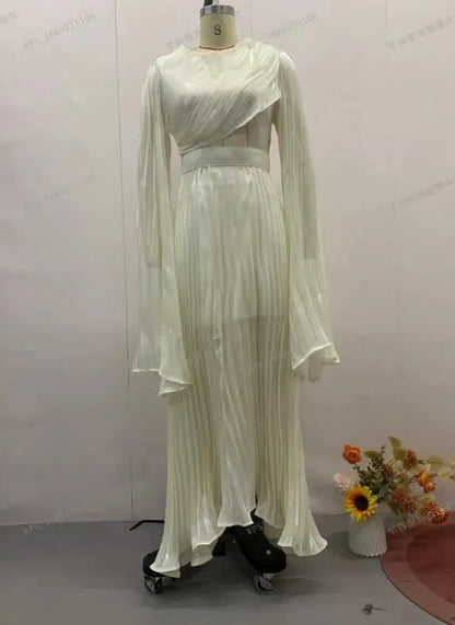 Eid Pleated – The Party Jalabiya for the Arab Woman in America