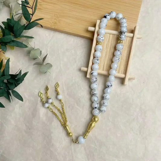 The Glass Tassel Tasbih – A Prayer of Light and Elegance