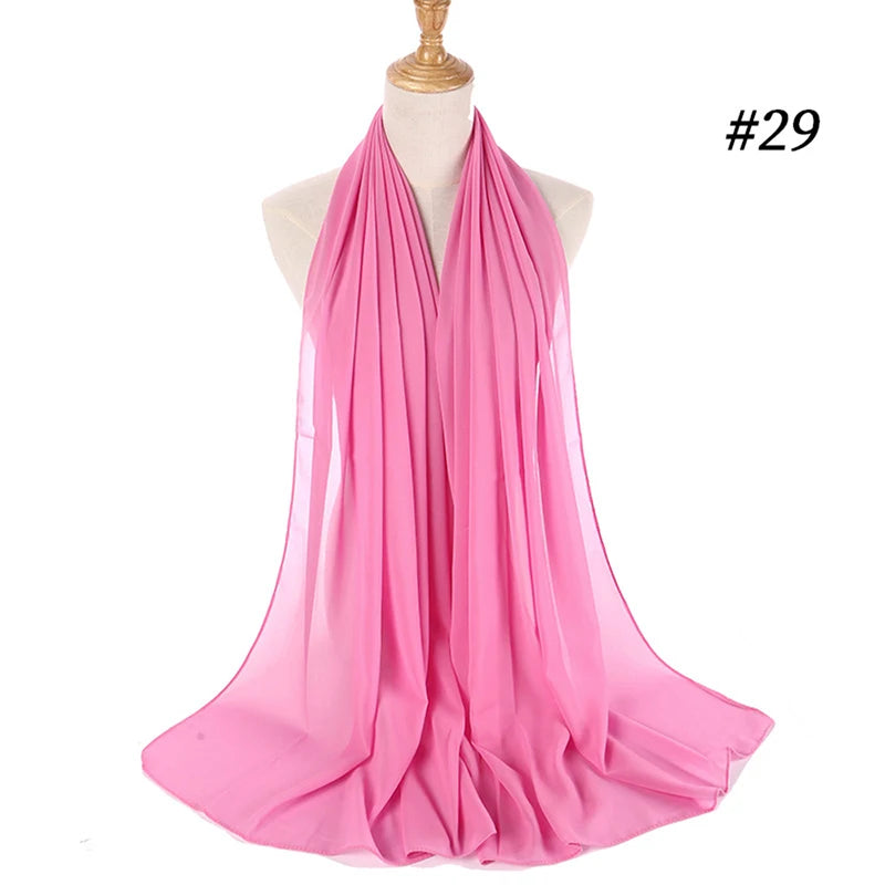 The Bubble Chiffon Hijab – Light as Air, Bold in Style