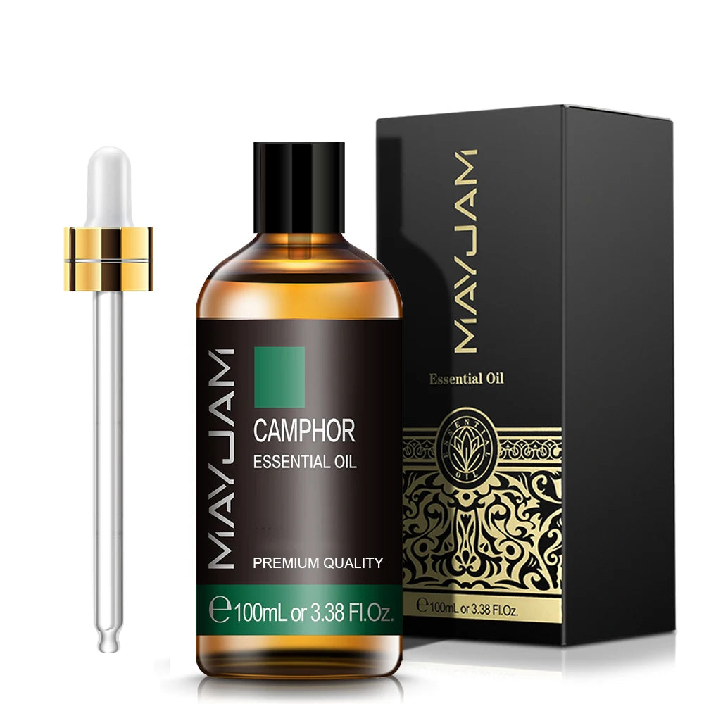 100ml Pure Natural Jasmine Tea Tree Sandalwood Essential Oils Diffuser Plant Lavender Vanilla Rosemary Eucalyptus Essential Oil