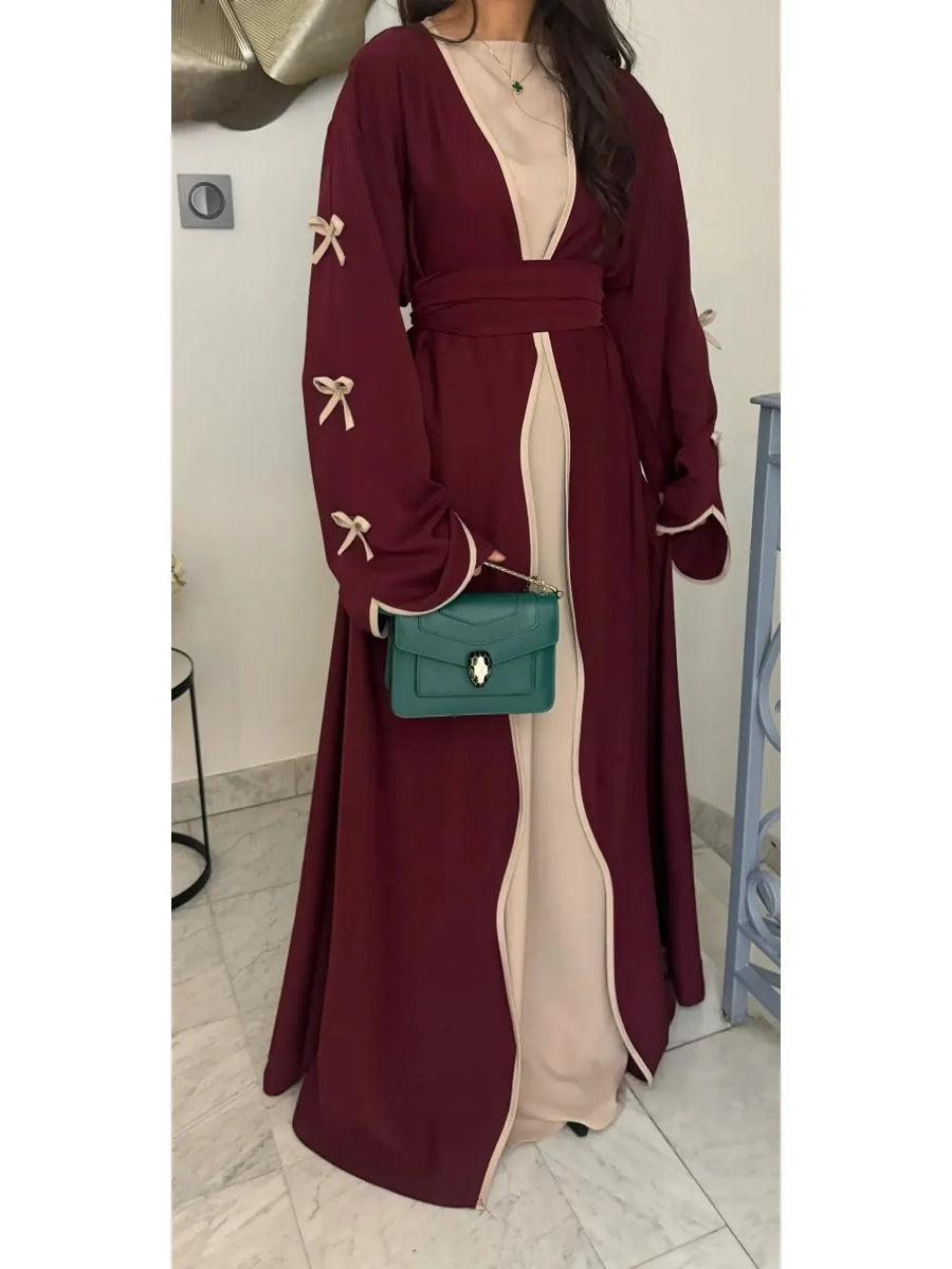 Eid Bow – The Cardigan Abaya for the American Muslim Woman
