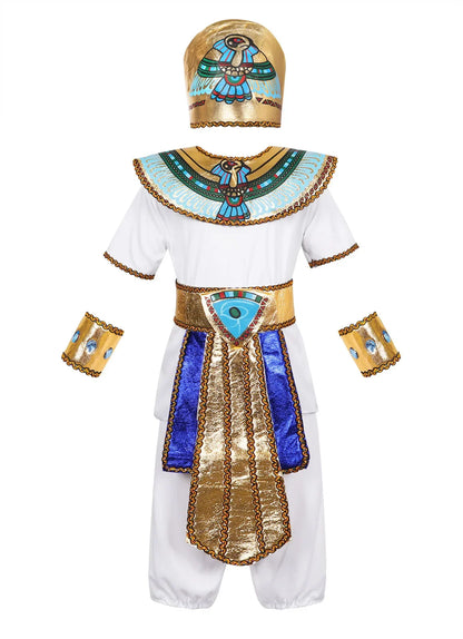 Children's Egyptian Pharaoh & Cleopatra Costume – Carnival & Party Dress
