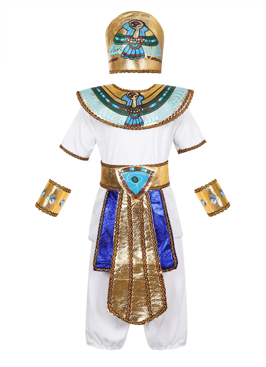Children's Egyptian Pharaoh & Cleopatra Costume – Carnival & Party Dress
