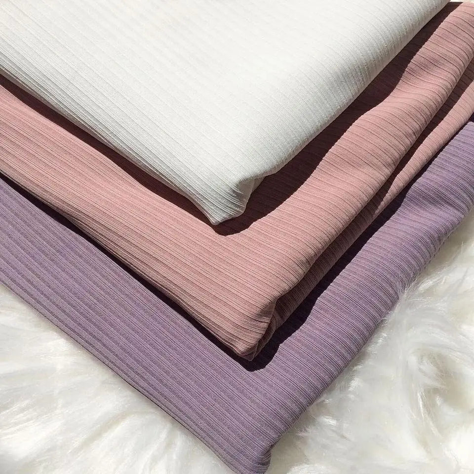 The Knitted Jersey Pleated Hijab – Soft Drapes, Effortless Style