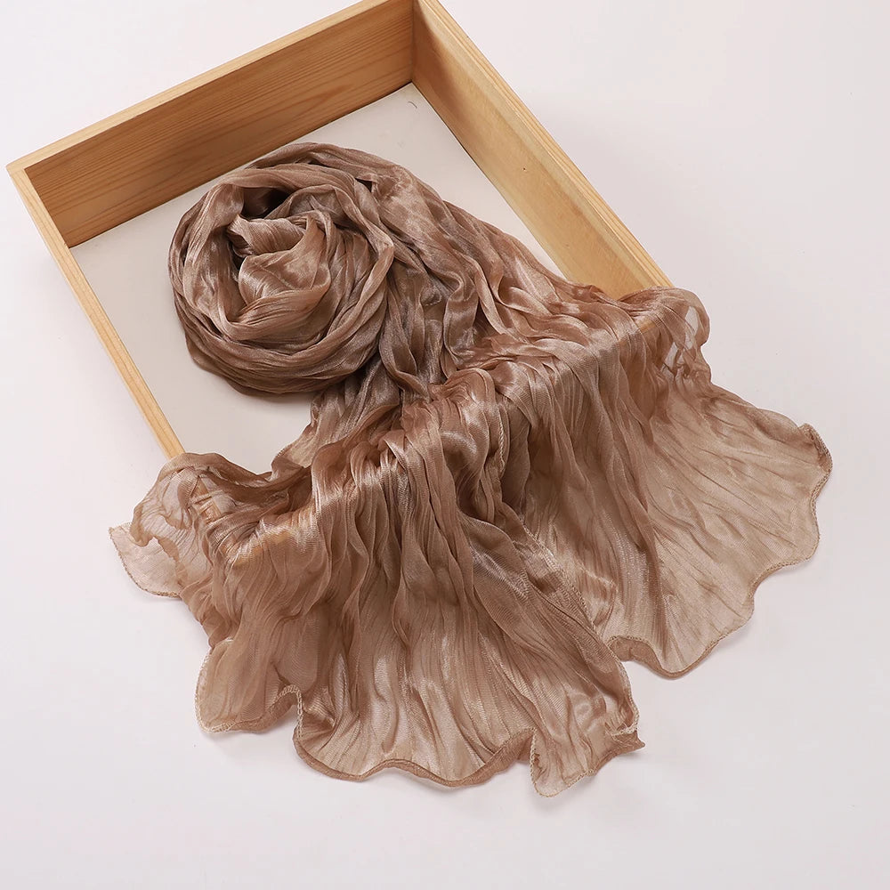 The Wavy Edge Hijab – Elegance with Every Fold