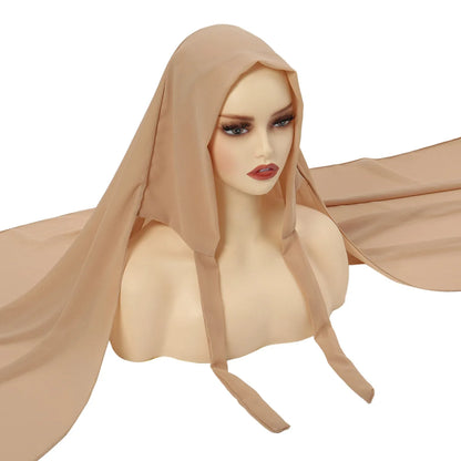 The Non-Slip Solid Hijab – Stay Covered, Stay Confident