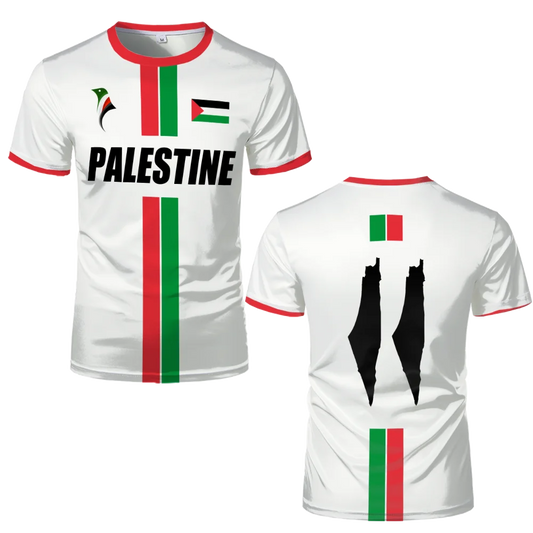 The Palestine Pride Jersey – Wear the Colors of Resilience