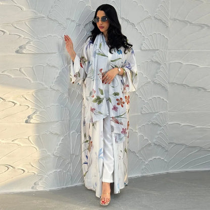 Eid in America – Saudi Nida Abaya with Scarf for the Muslim Woman
