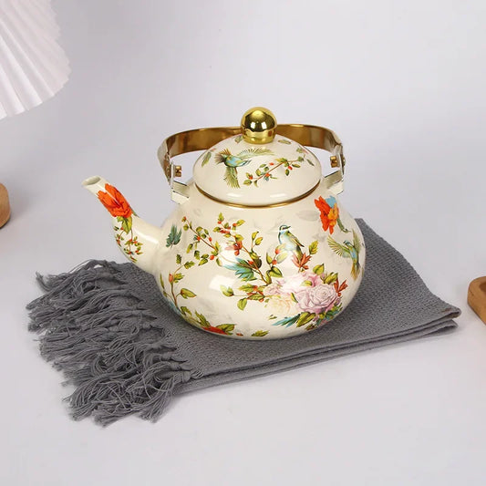 The Enamel Teapot – A Sip of Heritage, A Pour of Warmth