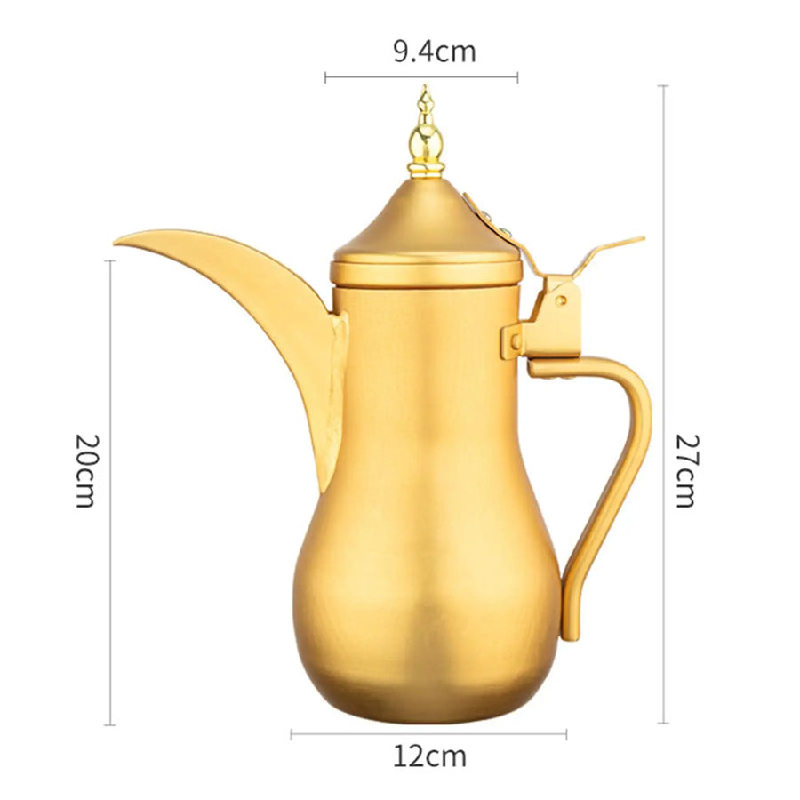 The Kettle That Holds Time – Arabic Coffee Carafe with Vacuum Soul