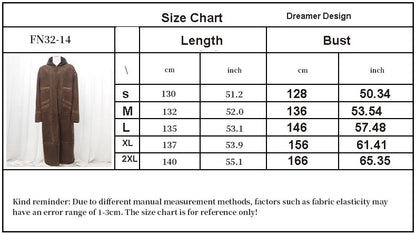 Wholesale Men's Scalp Abaya Men Winter Fur Thicken Suede Men's Robe Cardigan Bisht Muslim Coat Fleece Warm Islam Clothing