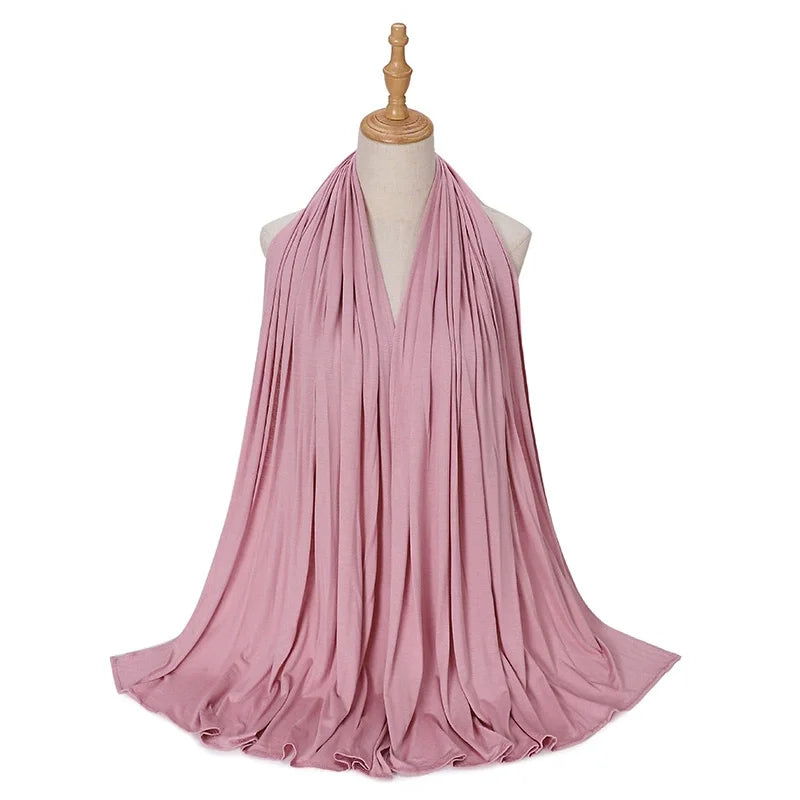 The Mercerized Cotton Jersey Hijab – Softness, Style, and Full Coverage