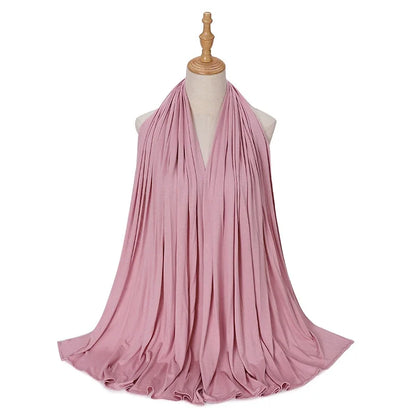 The Mercerized Cotton Jersey Hijab – Softness, Style, and Full Coverage
