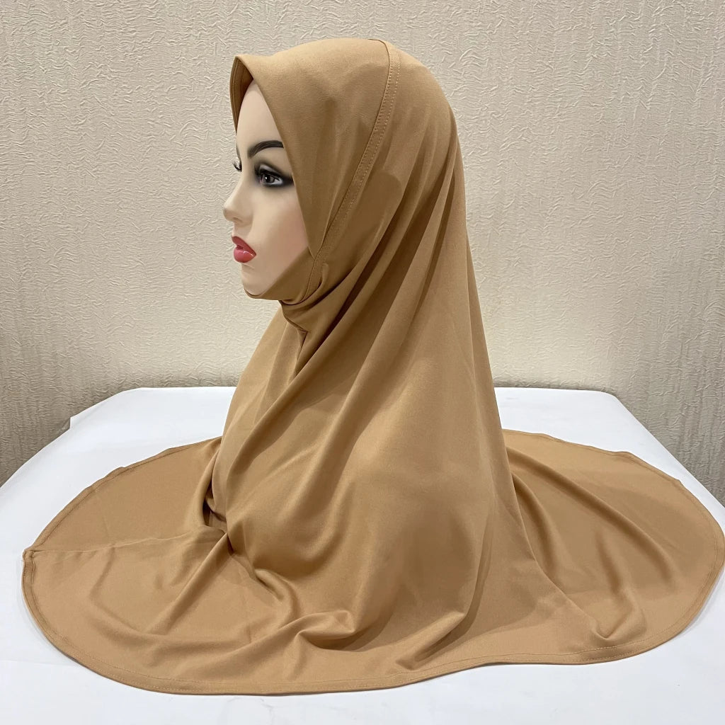 The Amira Pull-On Hijab – Full Coverage, Effortless Modesty