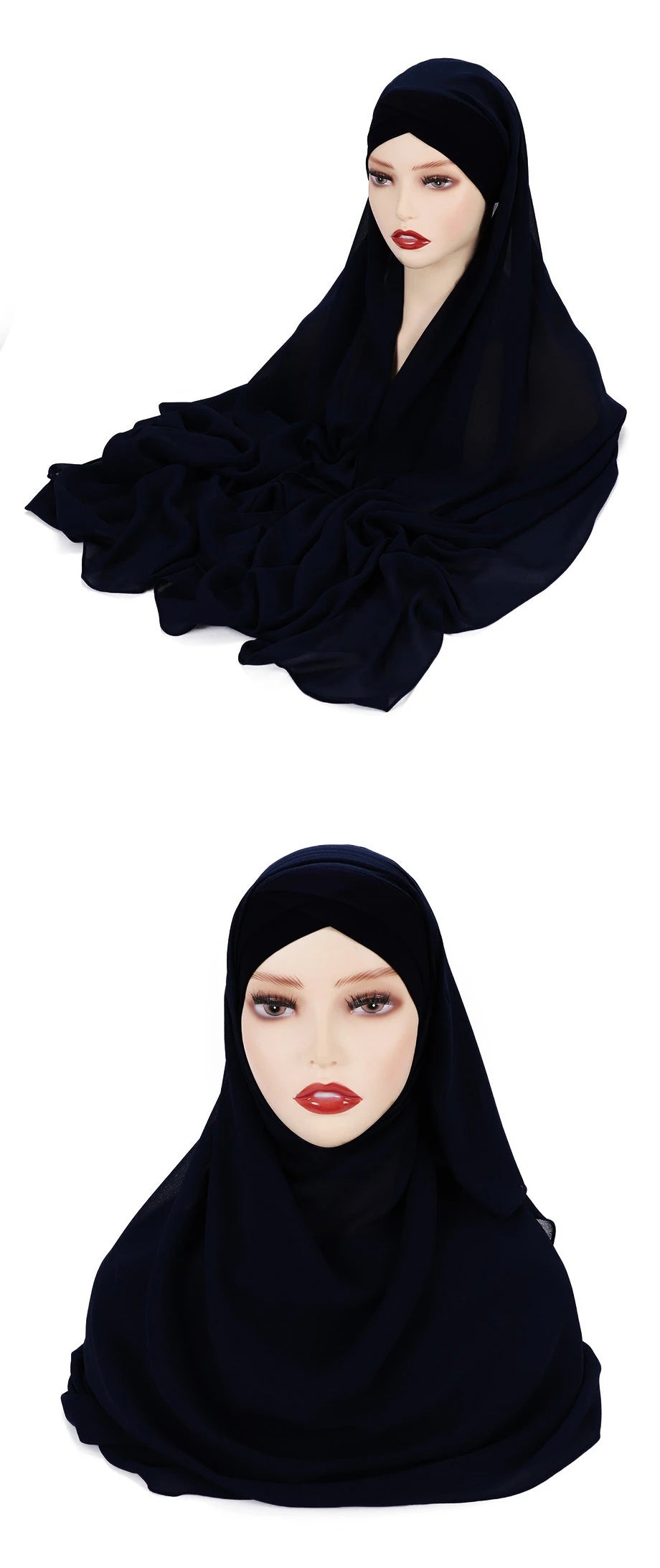 The Chiffon Hijab Set – Grace, Comfort, and Faith in Every Fold