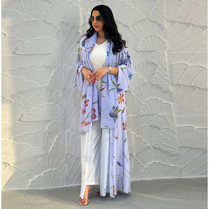 Eid in America – Saudi Nida Abaya with Scarf for the Muslim Woman