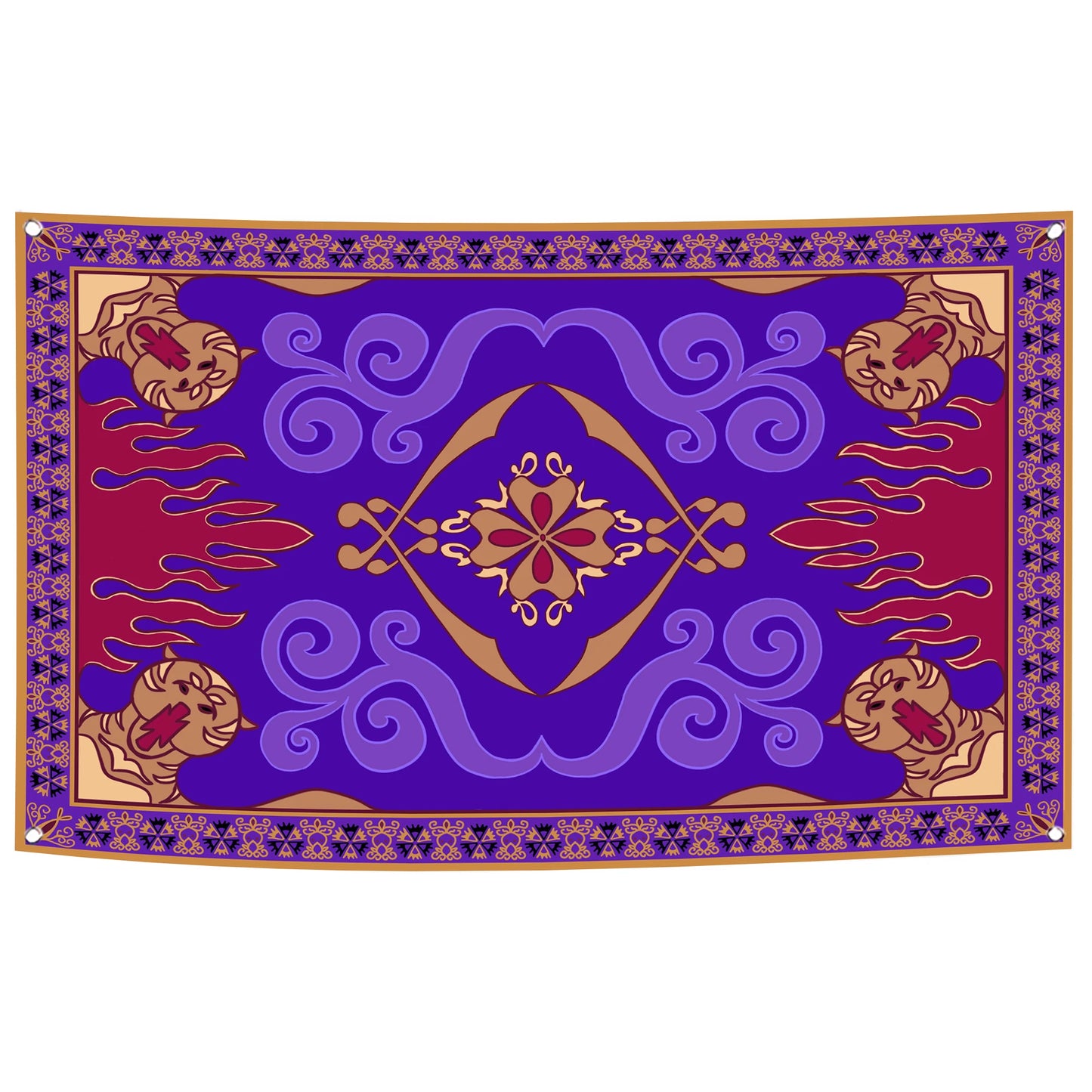 Aladdin Flying Carpet Flag Polyester Printed Banner 60X90CM 90X150CM for Home And Outdoor Decor