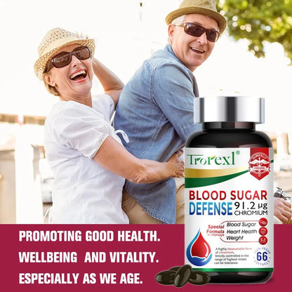The Sugar Shield – Blood Sugar Defense & Cardiovascular Support Capsules