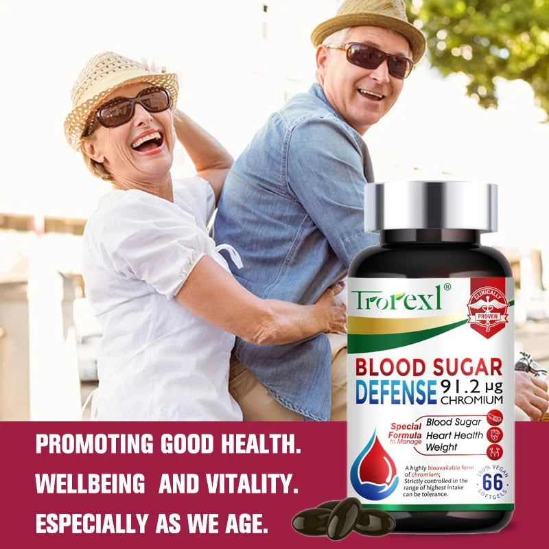 The Sugar Shield – Blood Sugar Defense & Cardiovascular Support Capsules
