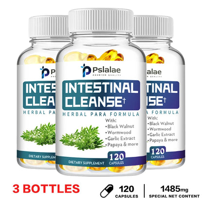 Intestinal Cleanse - Relieve Constipation, Cleanse The Body, and Support Regular Bowel Movements