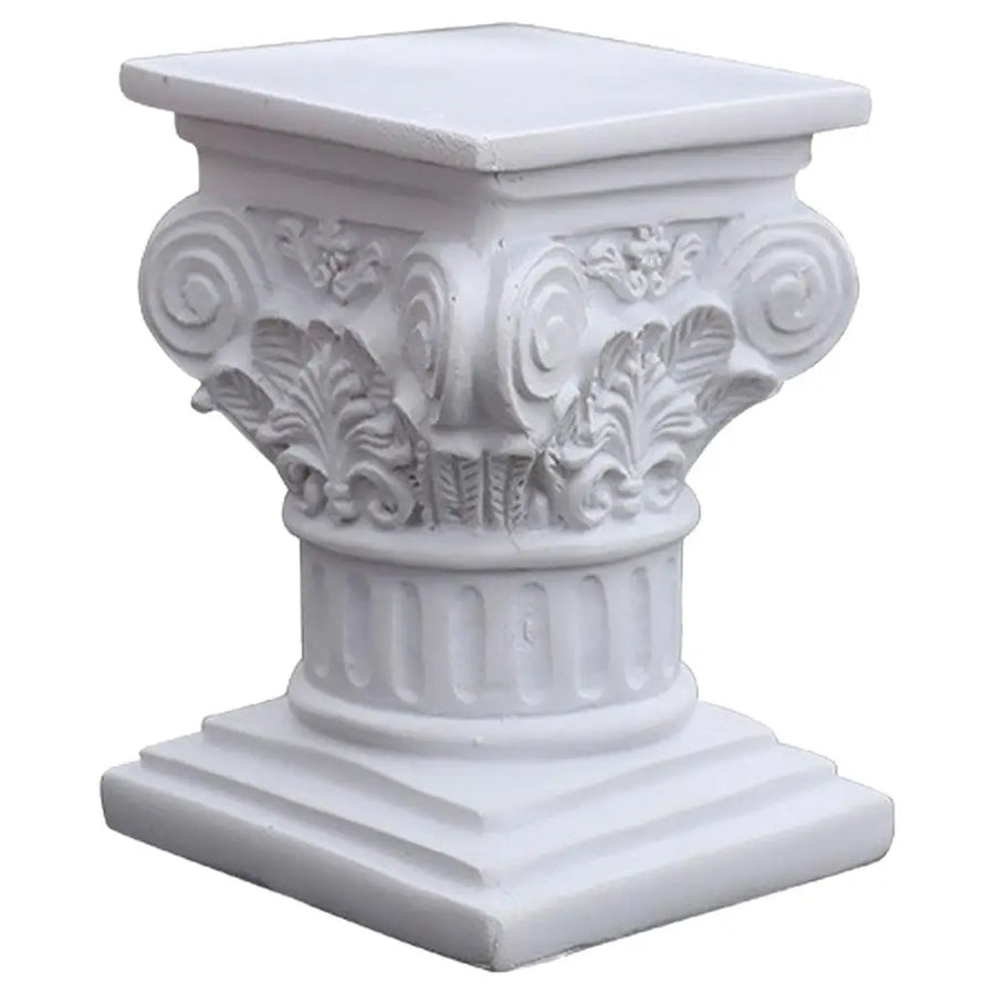 Jerash-Style Column Pedestal – Ancient Jordanian Architecture Statue for Home & Garden