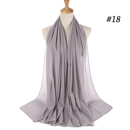 The Bubble Chiffon Hijab – Light as Air, Bold in Style