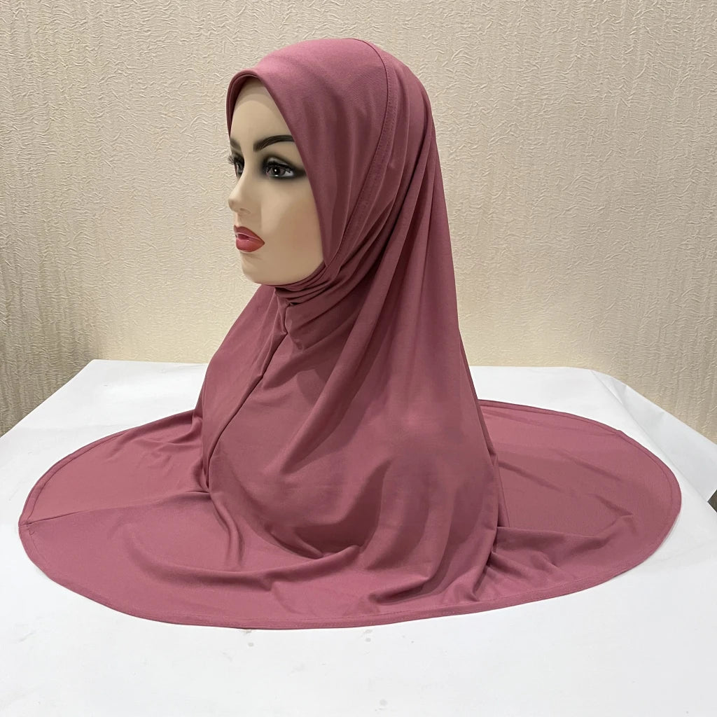 The Amira Pull-On Hijab – Full Coverage, Effortless Modesty