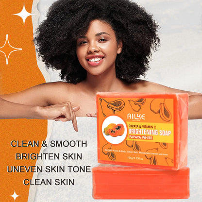 AILKE Natural Multi-Vitamin Lightening Skin Care Kit, Moisturize, Even Toning, Remove Dark and White Spots, Clean & Smooth Skin