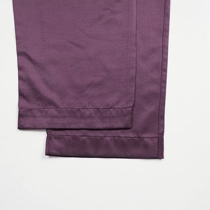 H&D Men Casual Loose Kaftan Muslim Thobe Jubba Dishdasha Thawb Dress 3PCS Agbada Set Arab Purple Color Embroidered Robe New 2026